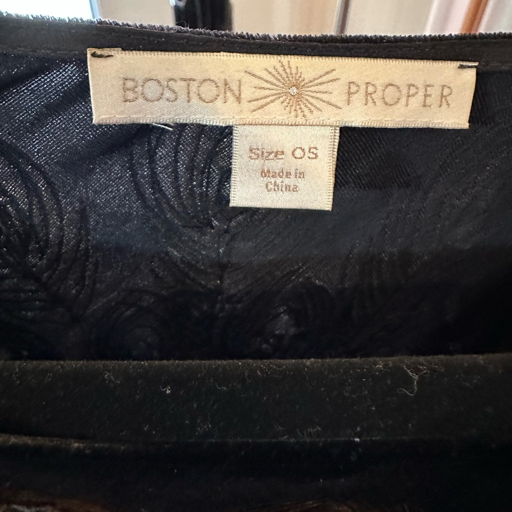 Boston Proper beaded peacock poncho - Picture 2 of 3